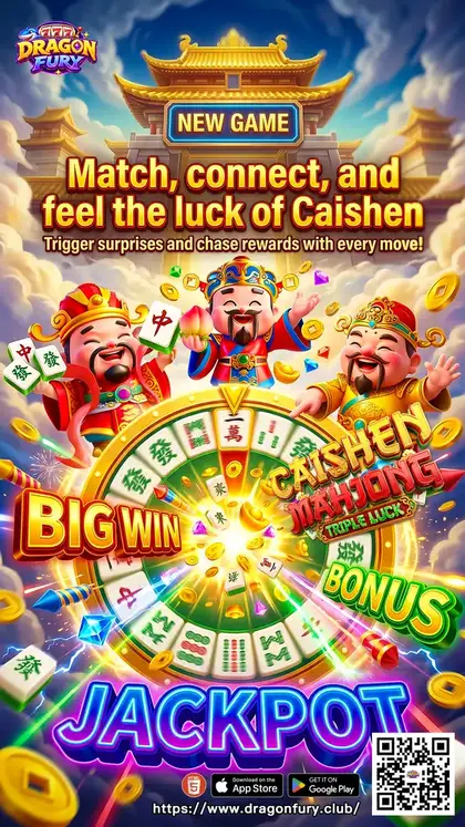 Caishen Mahjong: Triple Luck on Dragon Fury