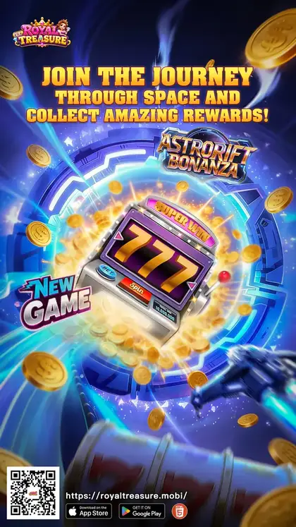 Astro Rift Bonanza on Royal Treasure