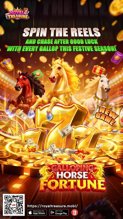 Galloping Horse Fortune on Royal Treasure