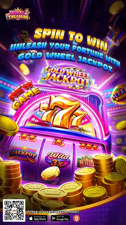 Gold Wheel Jackpot on Royal Treasure