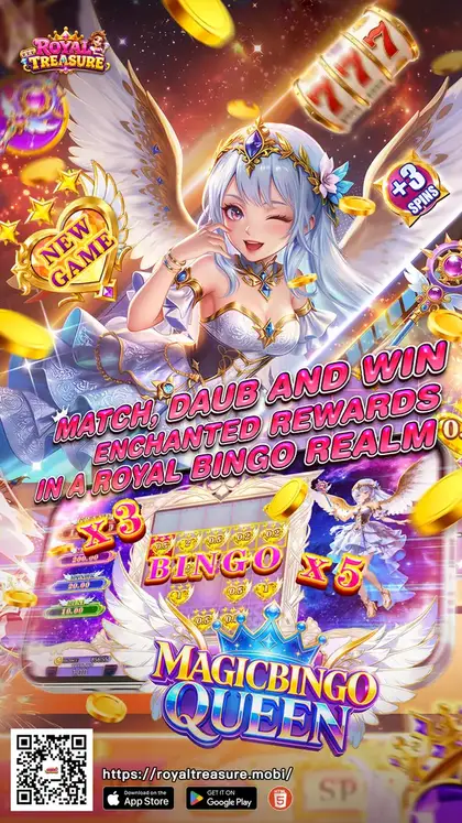 Magic Bingo Queen on Royal Treasure