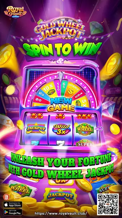 Gold Wheel Jackpot on Royal Vault