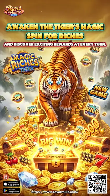 Magic Riches Tiger on Royal Vault
