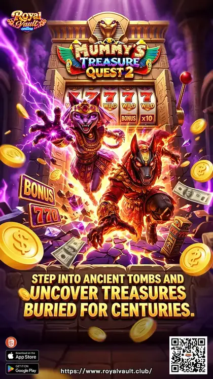 Mummy's Treasure Quest 2 on Royal Vault