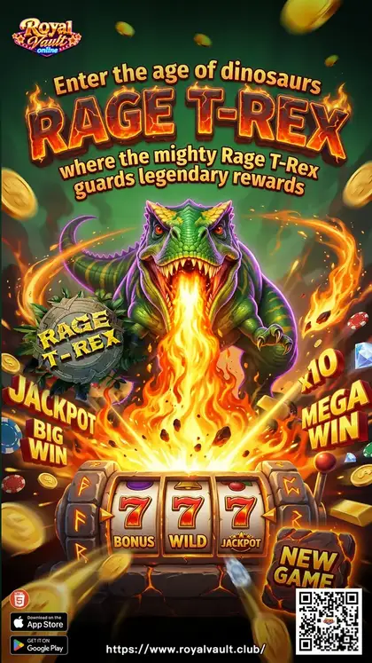 Rage T-Rex on Royal Vault
