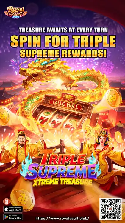 Triple Supreme Xtreme Treasure on Royal Vault